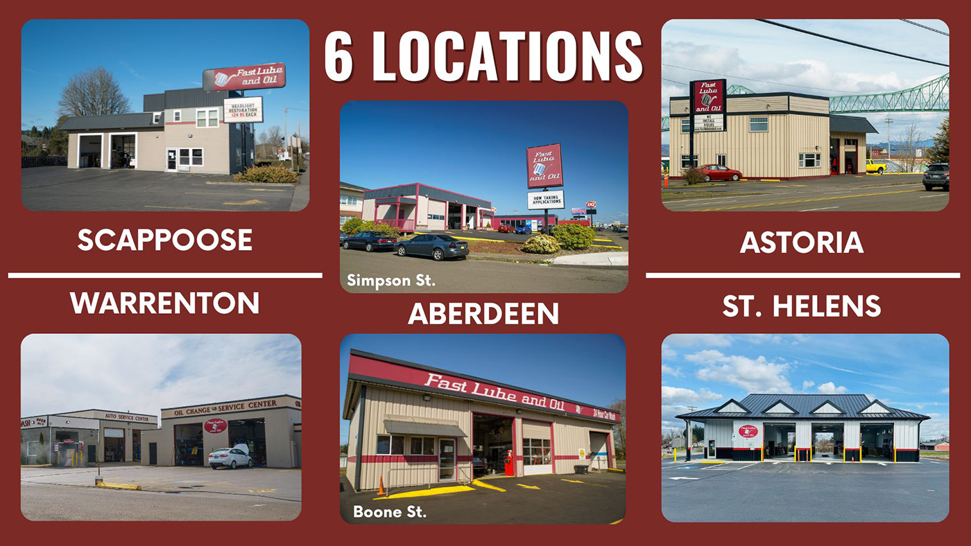 6 locations